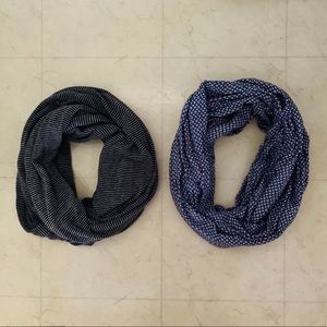 American Eagle Infinity Scarves (set of two)